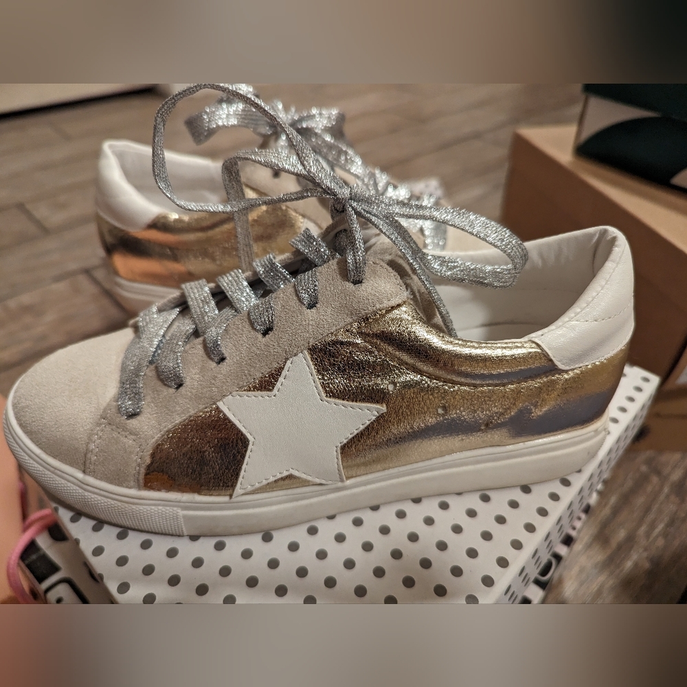 Star Shoes Silver laces